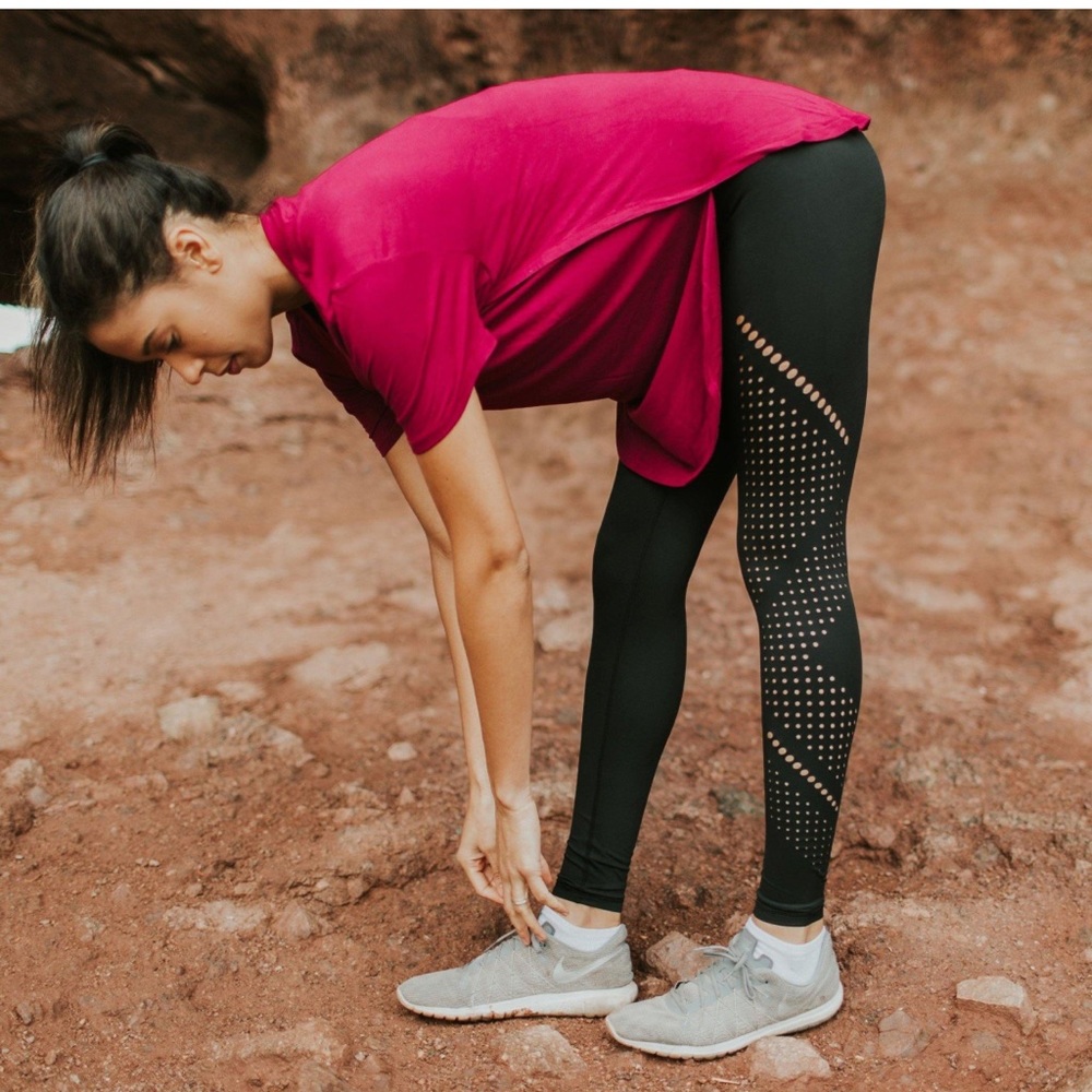 Alpine Laser Cut Leggings